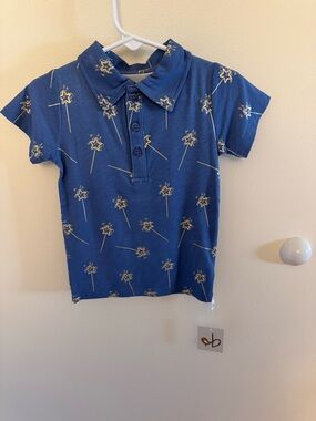 Birdie Bean Gold Foil Polo Shirt